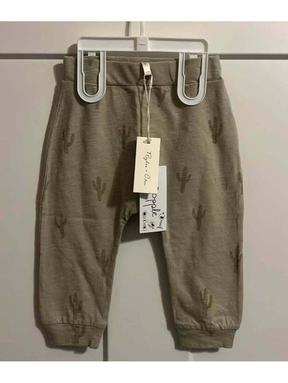 Rylee + Cru Cactus Slouch Baby Pants size 12-18m